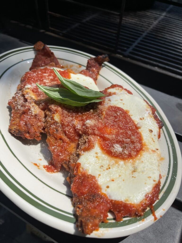 Homemade chicken parmesan by Chef Londrel